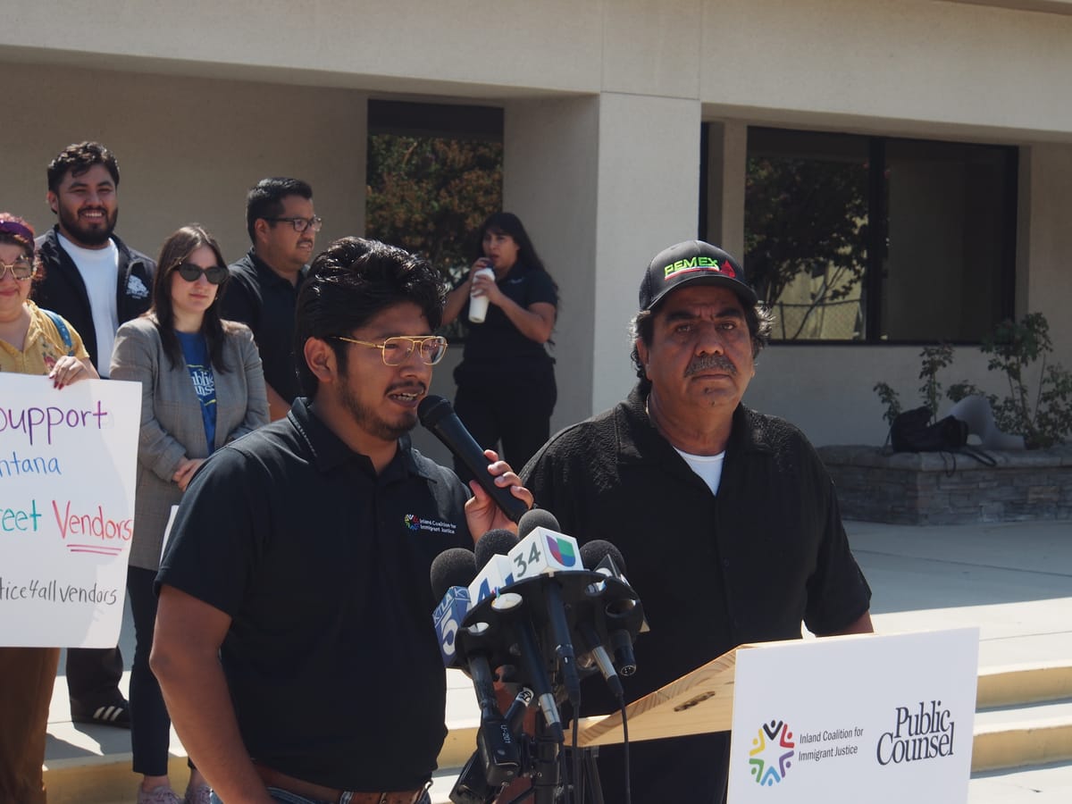 Fontana sued over street vending, Essayli drops charges against medical staffers, Aug. 17 edition