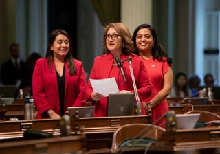 Sen. Eloise Gómez Reyes ends session with trucking, inmate firefighter bills signed