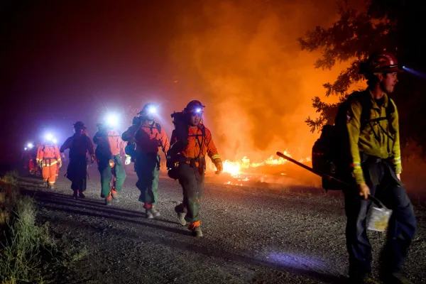 California’s incarcerated firefighters to see ‘historic’ pay increase in laws Newsom signed